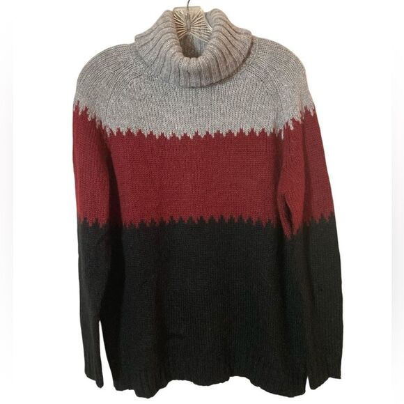 Bass Alpaca Sweater Woman’s Size M Turtleneck - Picture 1 of 8
